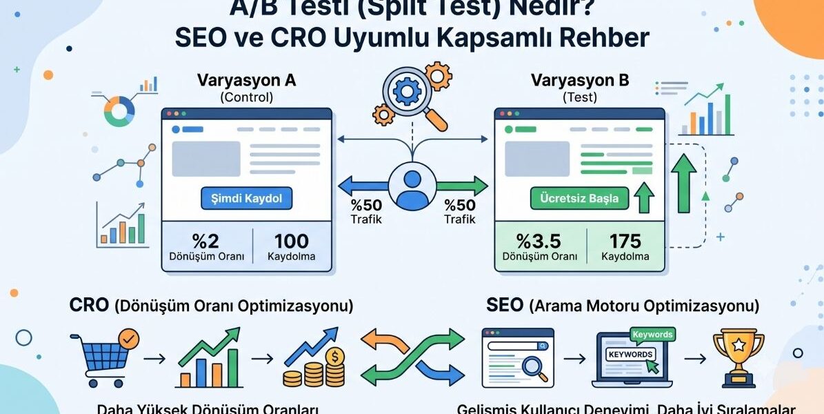 A/B Testi (Split Test) Nedir? SEO ve CRO Uyumu