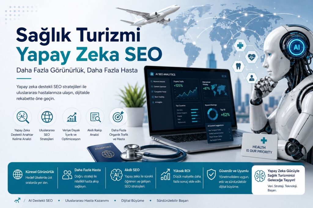 Sağlık Turizmi Yapay Zeka SEO