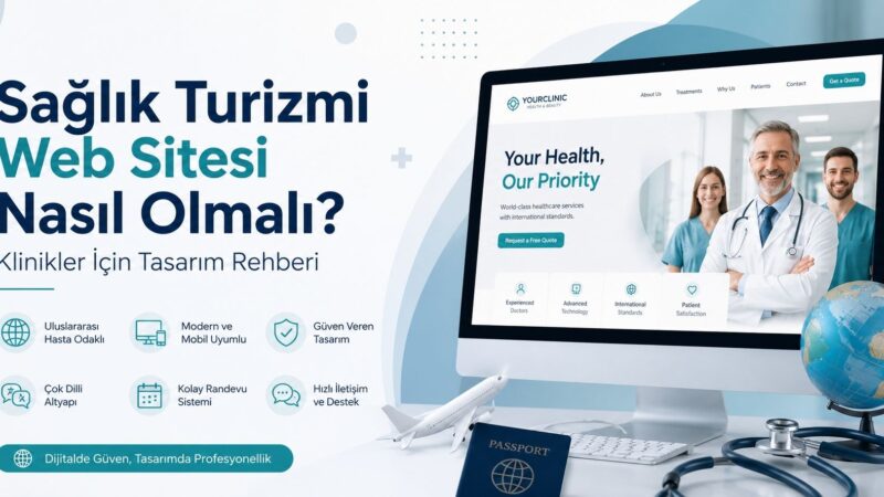 Sağlık Turizmileri için Web Sitesi Nasıl Olmalı?